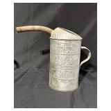 Galvanized Metal Oil Can