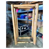 Wooden Log Frame