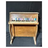 Jaymar Toy Piano with Colored Keys