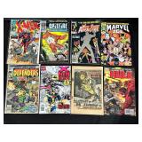 Eight Assorted Marvel Comics