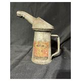 Galvanized Metal Oil Can With Spout