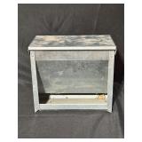 Galvanized Metal Poultry Feeder