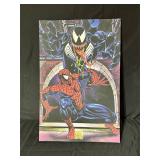 Marvel Masterpieces Spider-Man and Venom Artwork