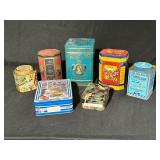 Decorative Vintage Tins