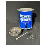 Maxwell House Coffee Dispenser with Accessories