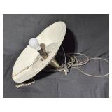 Metal Industrial Light Fixture with Cord