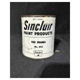 Sinclair Red Enamel Paint Can No. 292