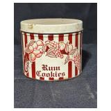 Grace Rush Inc. Rum Cookies Tin