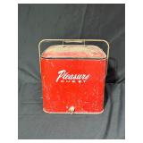 Red Vintage Pleasure Chest Cooler