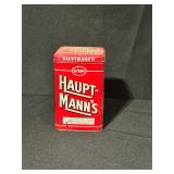 Hauptmannï¿½s Red Tin Cigarette Box