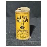 Allenï¿½s Foot-Ease Powder Tin with Label