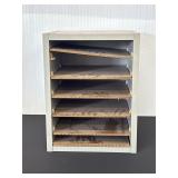 Wooden Multi-Shelf Storage Unit