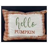 Hello Pumpkin Accent Pillow