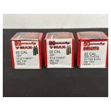 Hornady 22 Caliber Bullets and Gas Checks