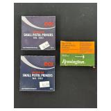 CCI and Remington Ammo Primers Set