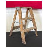 Wooden Folding Step Ladder