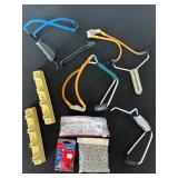 Slingshot Collection with Ammo and Case