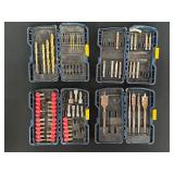 Ryobi Drill Bit Set in Four Cases