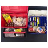 Two Toolboxes with Reloading Supplies and...