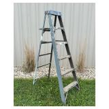 6ï¿½ Werner Aluminum Step Ladder