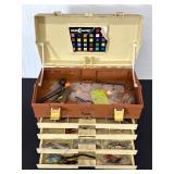 Plano 757 Tackle Box With Assorted Fishing Gear