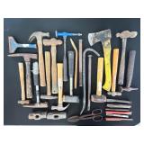 Hand Tools Including Hammers and Axes
