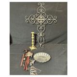 Metal Decor Items With Wind Chime