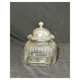 Glass Jar With Metal Lid