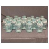 Blue Ball Mason Jars