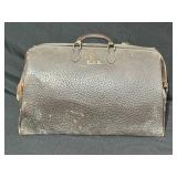Brown Leather Monogrammed Doctorï¿½s Bag