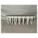 Metal Wall-Mounted Basket Frame