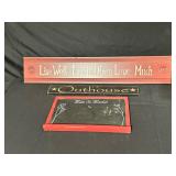 Three Decorative Wall Plaques