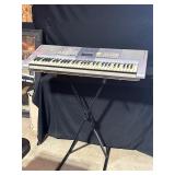 Yamaha Keyboard with Adjustable Height Stand