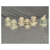 Glass Insulators by Hemingray and Others