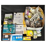 Light Bulbs and Accessories Lot