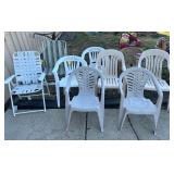 Outdoor Chairs in Mixed Styles