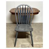 Windsor-Style Chair in Distressed Finish