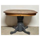 Oak Pedestal Dining Table