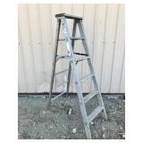 6-Foot Wooden Step Ladder