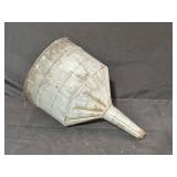 Round Galvanized Metal Funnel