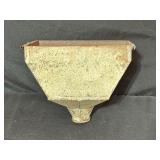 Rustic Metal Hopper Funnel