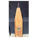 Wooden Ironing Board with Metal Legs