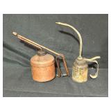 Vintage Metal Oil Cans