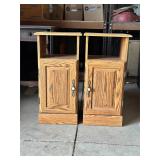 Wooden Side Cabinets With Storage