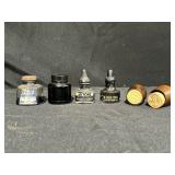 Vintage Ink Bottles and Stamps