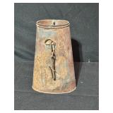 Metal Sifting Cone with Handle