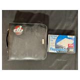 Case of Assorted CDs with Floppy Drive