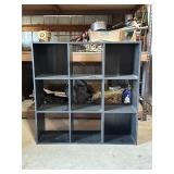 Black 9-Cube Storage Organizer