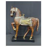 Large Brown Horse Sculpture