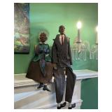 Two Daddy Longlegs Dolls by Karen Germany